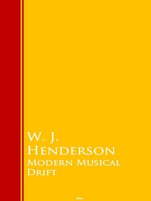cover image of Modern Musical Drift